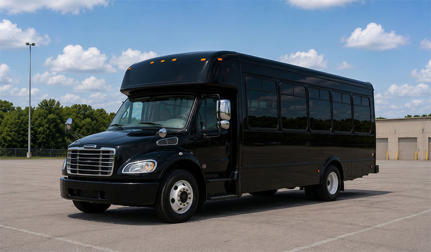 18-passenger minibus available for charter in Sandy, UT